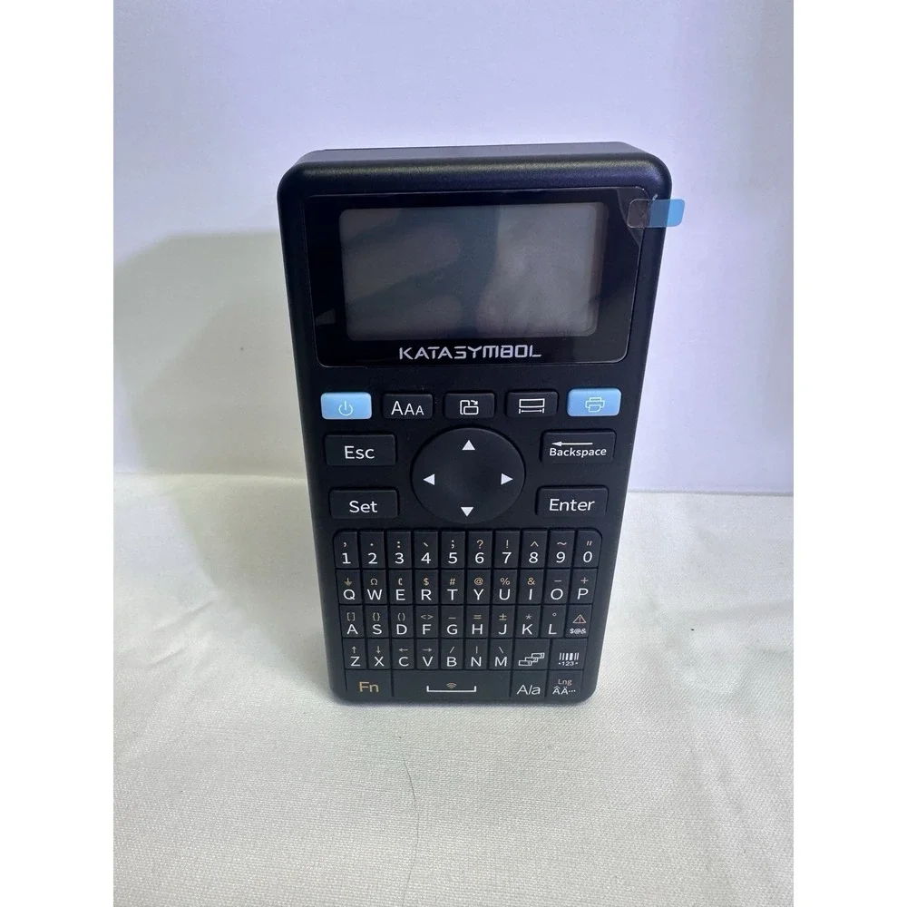 SUPVAN E11 Bluetooth Label Maker Inkless Rechargeable + 2 Tapes Keyboard App